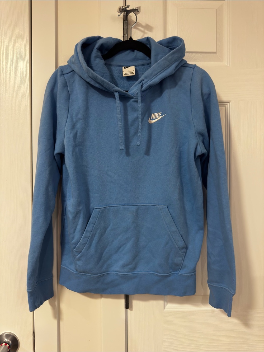 Nike Light Blue Crewneck Pullover Hoodie